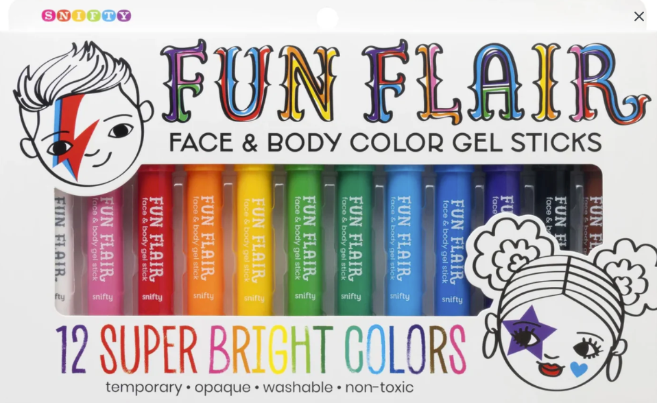 Face & Body Color Gel Sticks