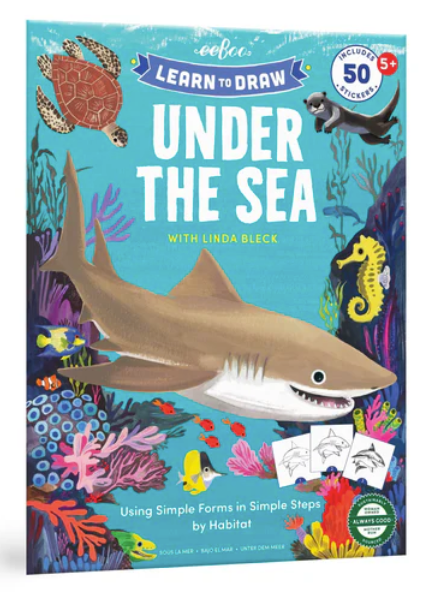 Learn to Draw Under the Sea w/Stkr
