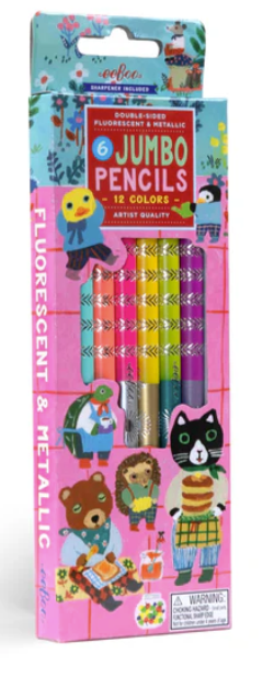 Sw. Celebrations 6 Jumbo Pencils