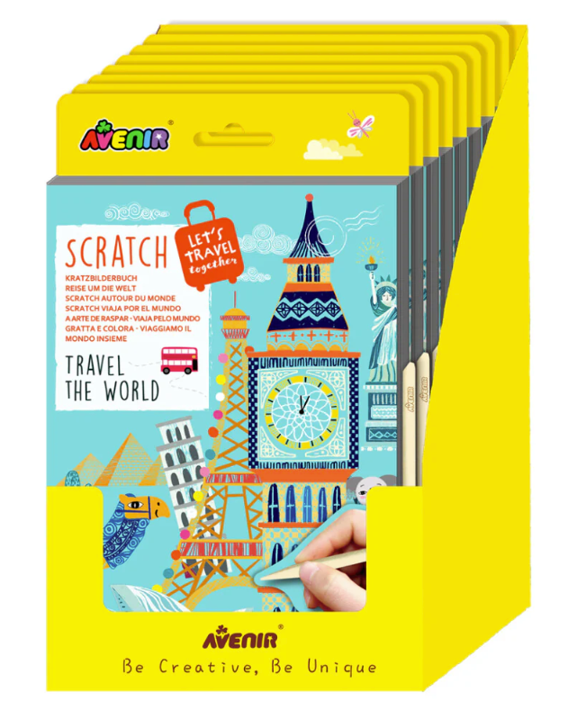 Scratch Book-Travel the World