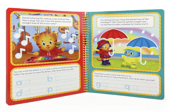 Writing & Tracing - Daniel Tiger