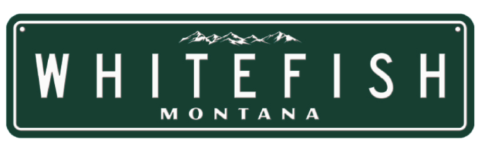 Whitefish Montana Metal Sign
