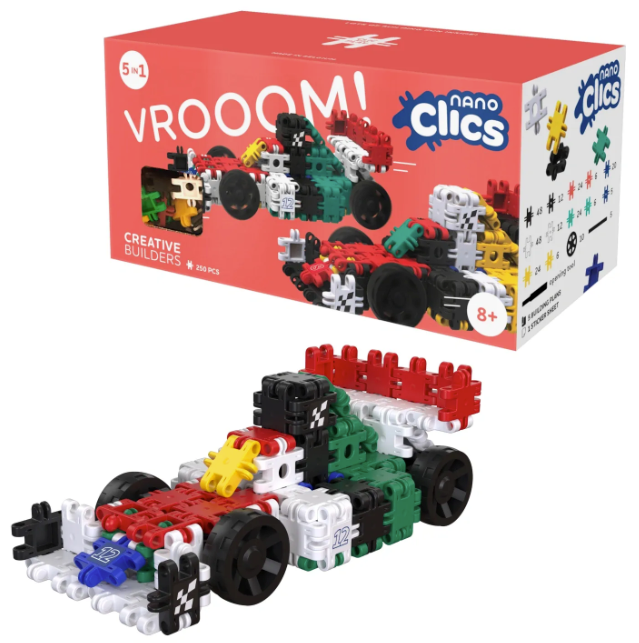 Nano Clics 250pc Vroom