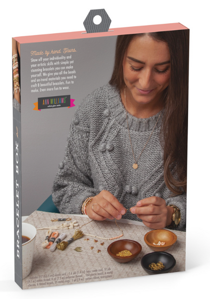 Craft Crush Bracelet Kit-Gold