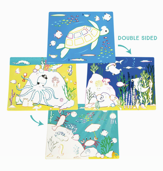 Magic Water Placemats - Ocean