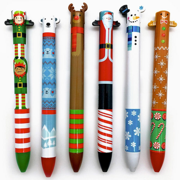 Twice as Nice Holiday 2 Color Pens