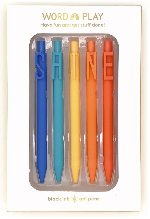 Word Play Pen in Box-Shine