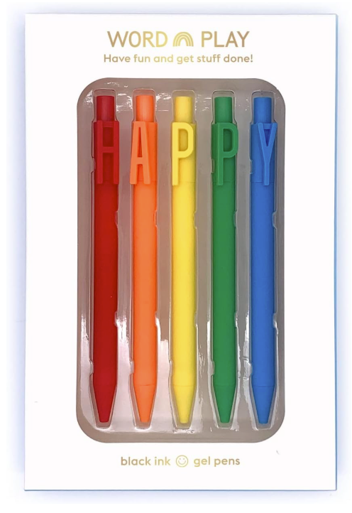 Word Play Pen in Box-Happy