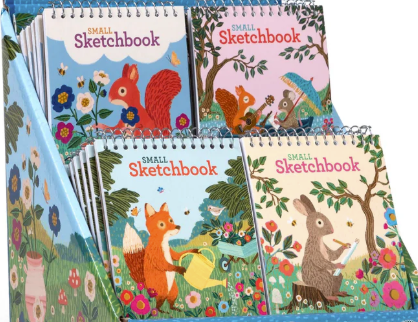 Victoria's Garden Sketch Bk Asst.