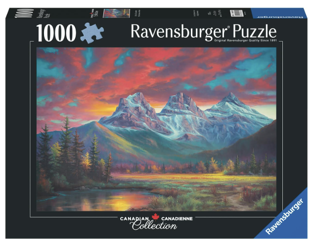 Alberta's Three Sisters 1000pc