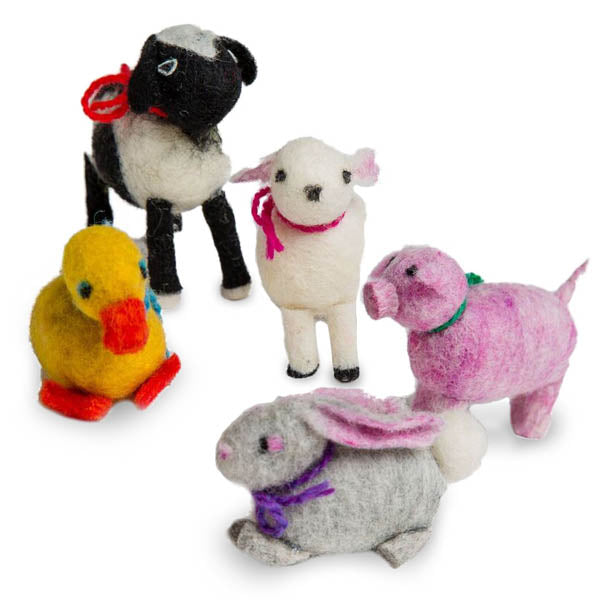 Felted Farm Animal Kit