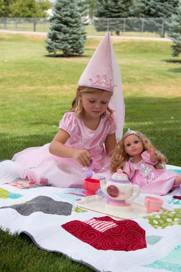 Royal Pink Princess Dress