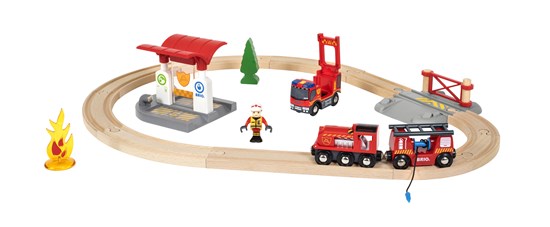 Rescue Firefighter Set Brio