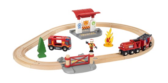 Rescue Firefighter Set Brio