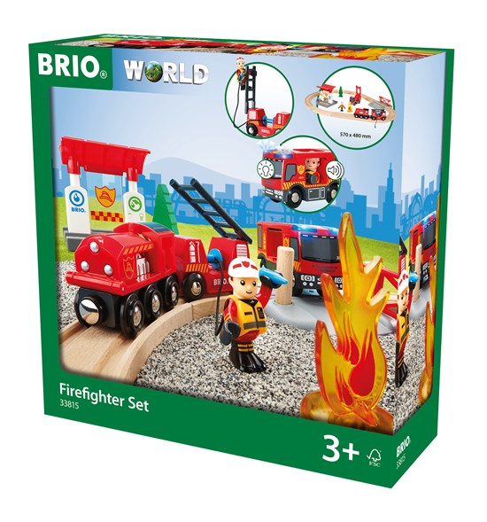 Rescue Firefighter Set Brio