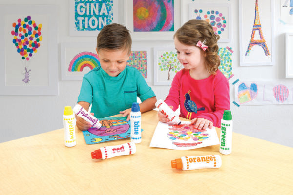 4-Pack Rainbow Do-A-Dot