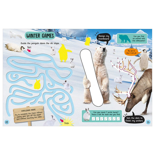 Animal Antics Sticker Activity Book