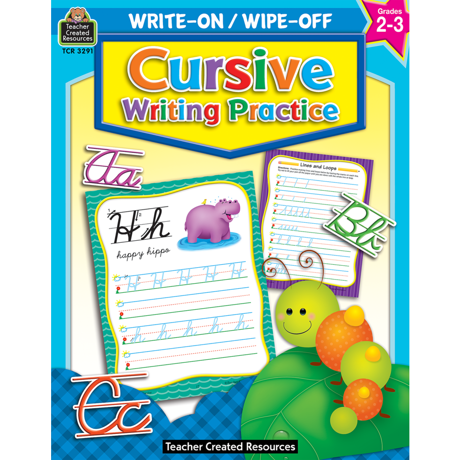 Write/Wipe Cursive Gr 2-3