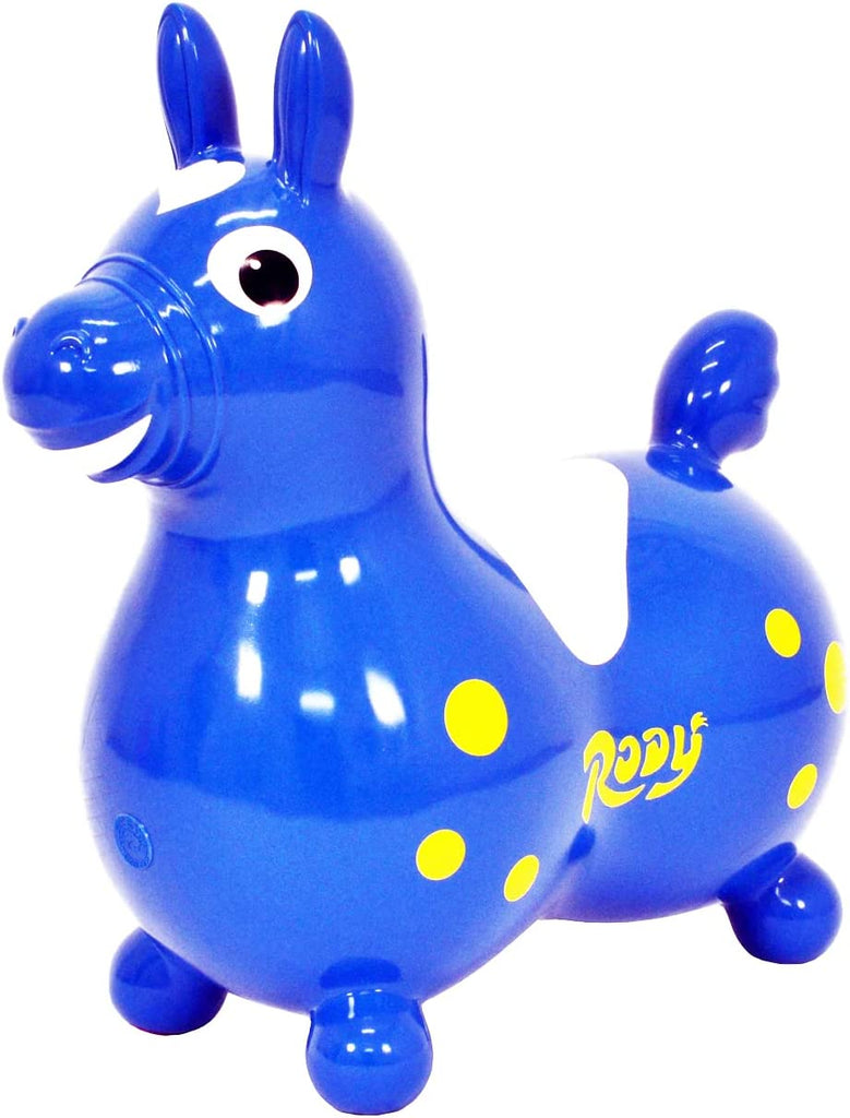 Rody Horse Blue W/Pump