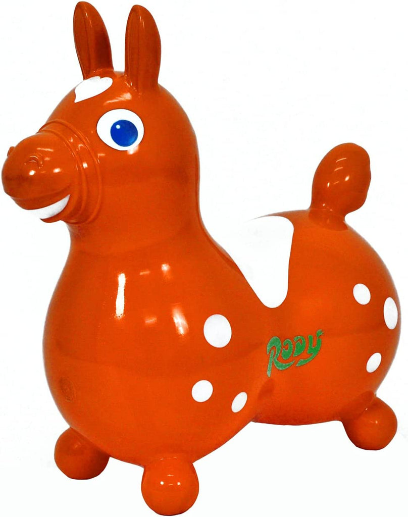 Rody Horse Orange W/Pump