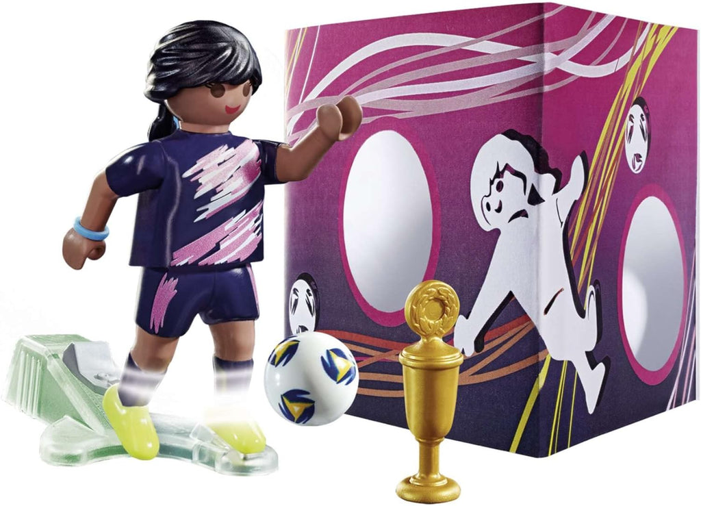 SOCCER PLAYER WITH GOAL - THE TOY STORE