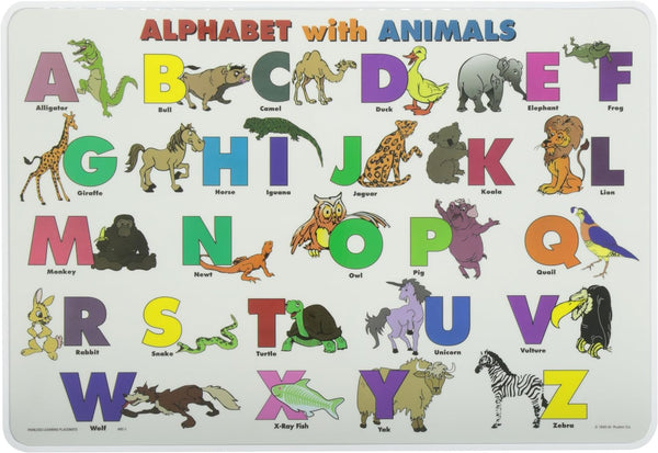Alphabet Placemat