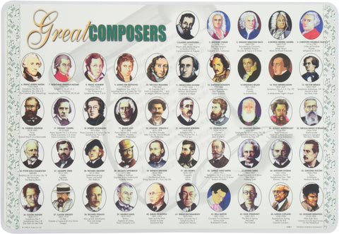 Great Composers Placemat