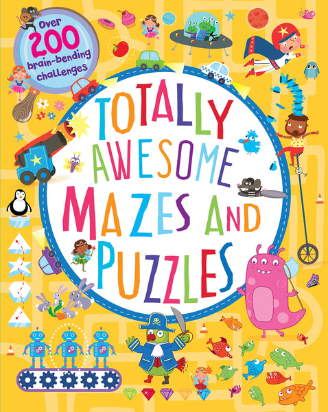 Totally Awesome Mazes & Puzzles