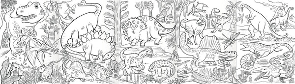 Dinosaur Biggie Mini Mural