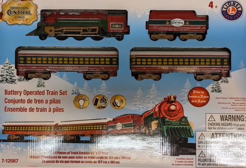 North Pole Central Train Set
