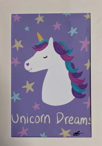 "Unicorn Dreams" Blank Card