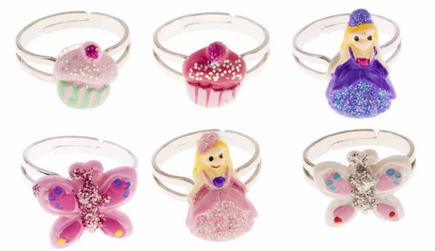 Princess Cupcake Rings