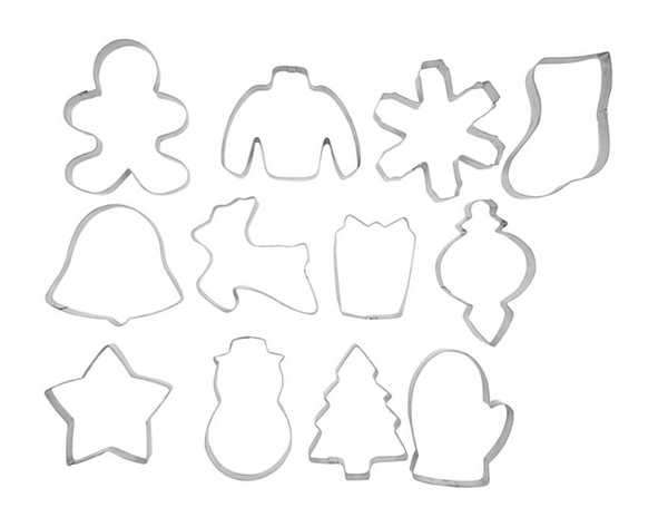 Winter Wonderland 12 pc Cookie Cutter Set