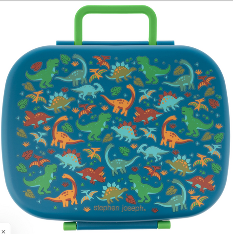 Bento Box Dino with Removable Tray