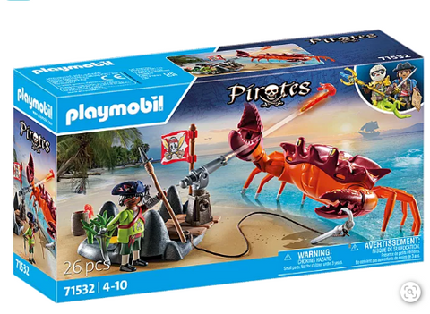 Battle Against the Giant Crab