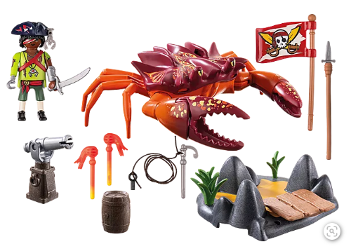 Battle Against the Giant Crab