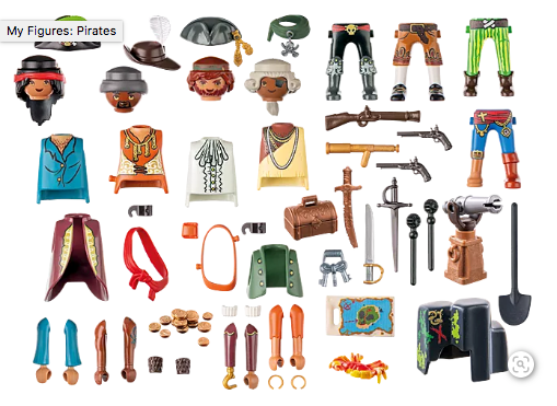 My Figures: Pirates