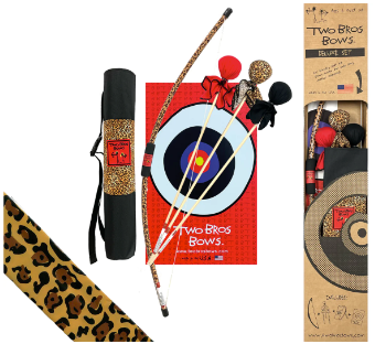 Cheetah Bow w/3 Arrows and Quiver