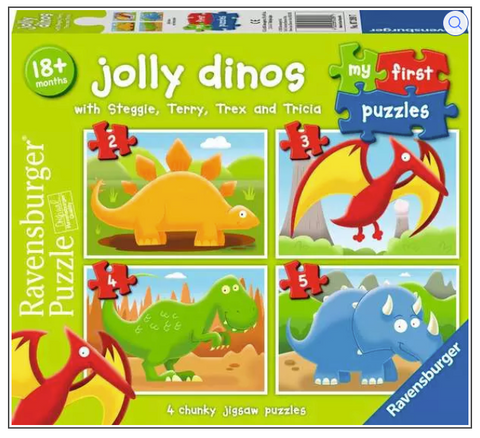 Jolly Dinos 2,3,4,5 pc