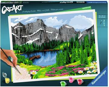 CreArt: Mountain View 12x16