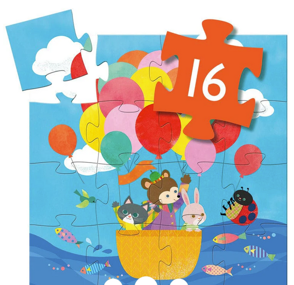 Hot Air Balloon Puzzle 16pc