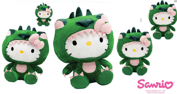 Hello Kitty 11.5 in Green Dragon