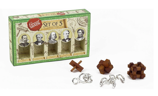 Great Minds Set Of 5 Male