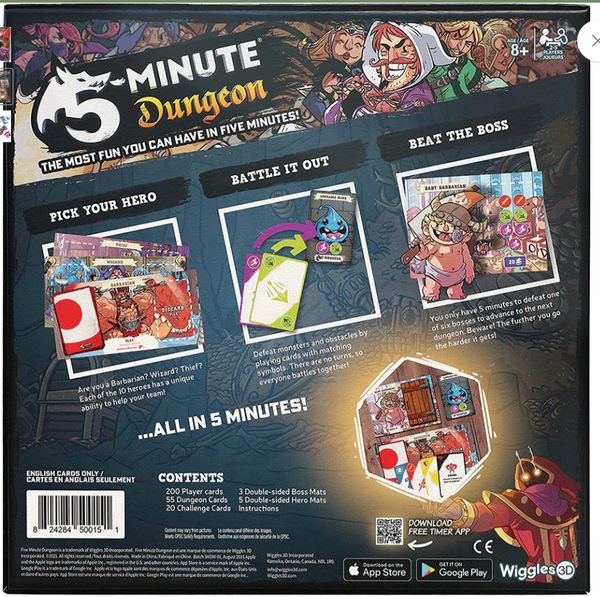 5 Minute Dungeon Game