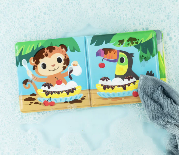 Messy Jungle Bath Book