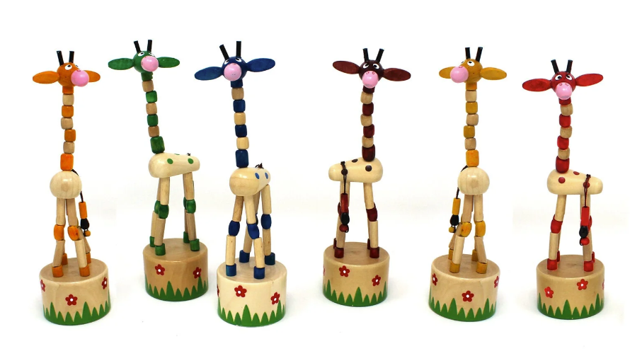 Push Puppet Giraffe