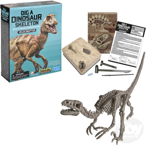 Kidzlabs Dig a Dinosaur Velociraptor