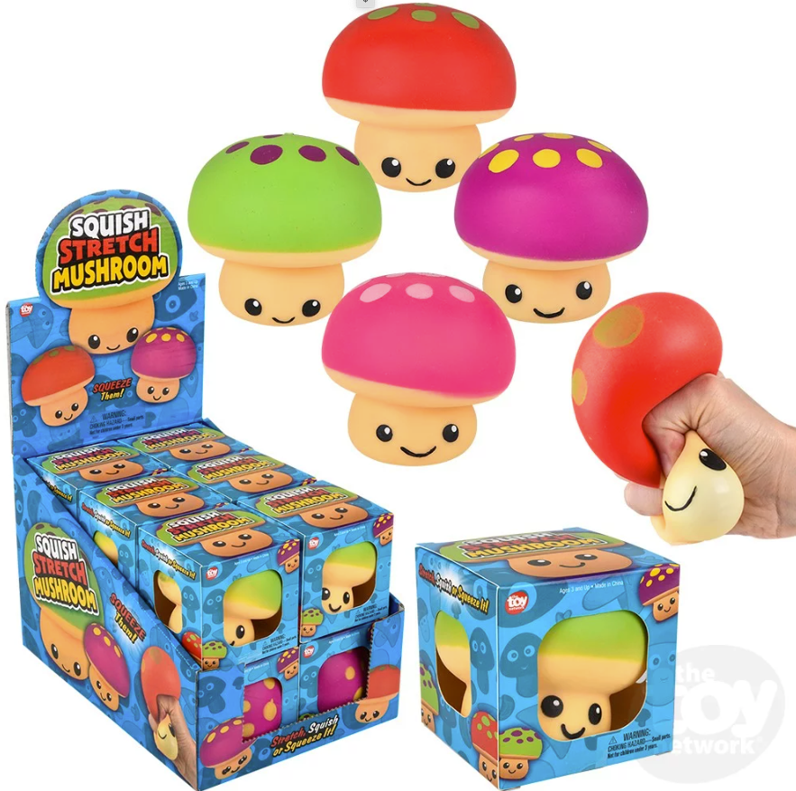 Squish And Stretch Mushroom