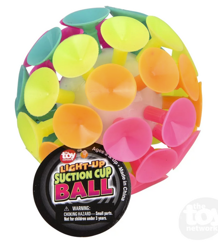 Light-Up Suction Cup Ball