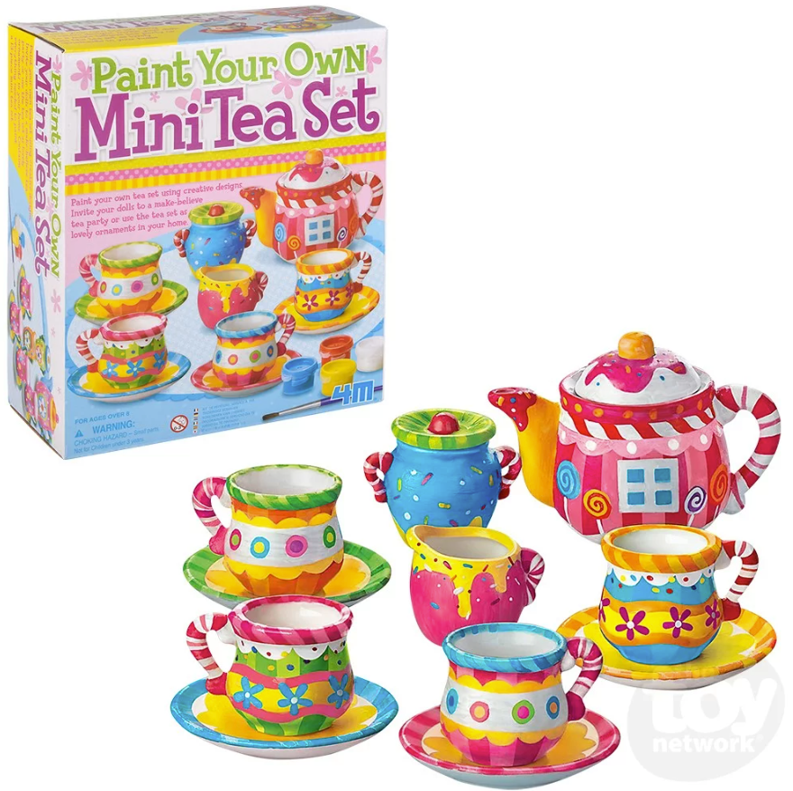 Paint Your Own Mini Tea Set
